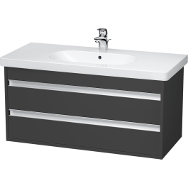 DURAVIT Ketho - Vanity Unit 1000 with 2 drawers graphite matt