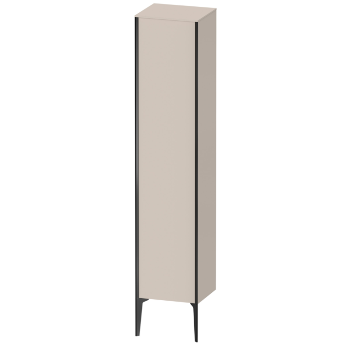 DURAVIT XViu - Tall Cabinet 400 with 1 door & hinges left taupe