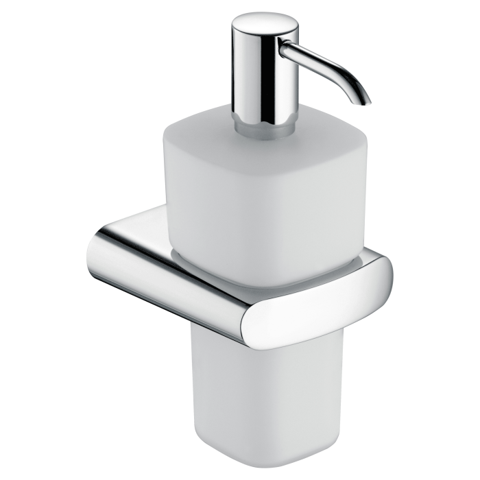 Dispenser sapone schiuma ELEGANCE altezza 93 mm cromato KEUCO