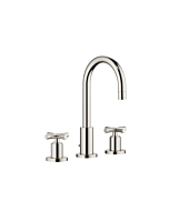 Dornbracht Tara - Mitigeur de lavabo 3 trous taille L avec garniture de vidage platine
