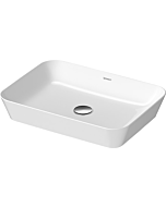 Duravit Cape Cod - Aufsatzbecken 550 mm weiß ohne Überlaufauf ohne Hahnlochbank