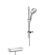 Hansgrohe Raindance - Brausenkombi Select 150/ Therm.DAP Ecostat Sel.U650mm weiss/chr