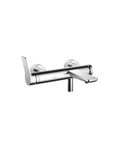 Dornbracht Lissé - Single lever bath mixer with 2 outlets chrome