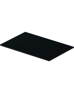 Duravit DuraSquare - Glaseinleger in Metallkonsolen 003115+16 schwarz
