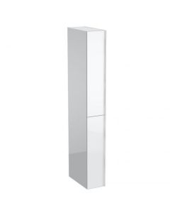 Geberit Acanto - Hochschrank mit zwei Auszügen 220x1730x476mm weiß