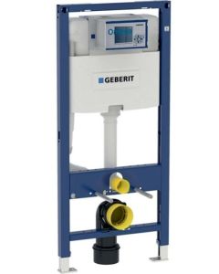 Geberit Duofix element for wall-mounted toilet - 112 cm with Omega concealed cistern