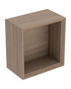 Geberit iCon - Etagère avec compartiment ouvert 225x283x132mm chêne naturel/chêne naturel