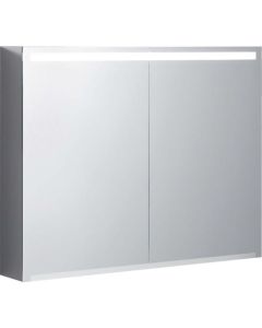 Geberit Option - Spiegelschrank mit Beleuchtung zwei Türen 900x700x150mm