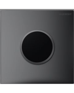 Geberit Sigma10 - Urinalsteuerung mit elektronischer Spülauslösung glanzchrom / mattchrom