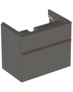 Geberit Smyle Square - Unterschrank für Waschtisch mit 2 Schubladen 734x617x470mm lava