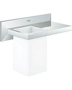 Grohe Allure Brilliant - Ablage mit Mundspülglas chrom