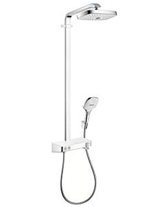 Hansgrohe Select - Showerpipe Raindance weiss/chr