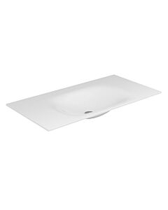 Keuco Edition 11 - Varicor basin 31270 without Hahnlohbohrung, white, 1400 mm