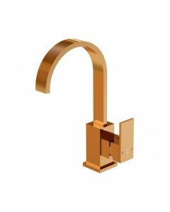 Steinberg Series 135 - Mezclador monomando para lavabo tamaño L con vaciador automático rose gold