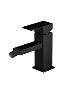 Steinberg Serie 160 - Bidet-Einhebelmischbatterie mit Ablaufgarnitur matt black