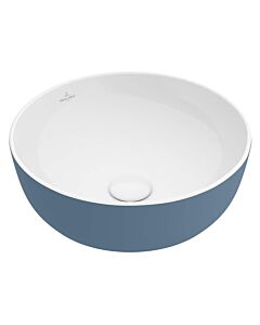 Villeroy & Boch Artis - Aufsatzwaschtisch 430 mm rund ocean